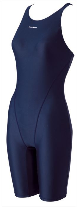 フットマーク 水着 すまいるスイムシリーズ 女子用 オールインワン LLスクール水着 101565-LL コン【メール便】の通販は 4,714円
