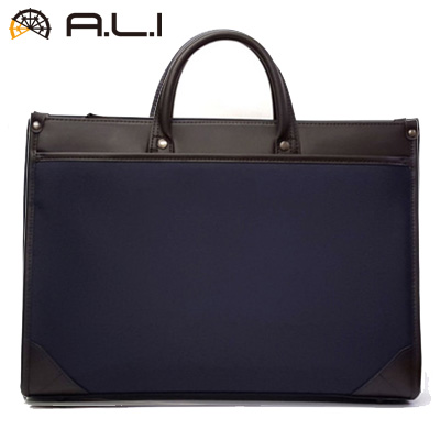 【送料無料】A.L.I ビジネスバッグ ビジネスカジュアル RAMBLE AD-3133-NV ネイビーの通販は 5,500円