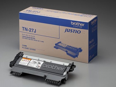 【送料無料】ブラザー 純正品 モノクロレーザープリンター専用 トナーカートリッジ TN-27J