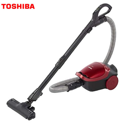 【送料無料】東芝 掃除機 紙パック式クリーナー VC-PH9-R グランレッド