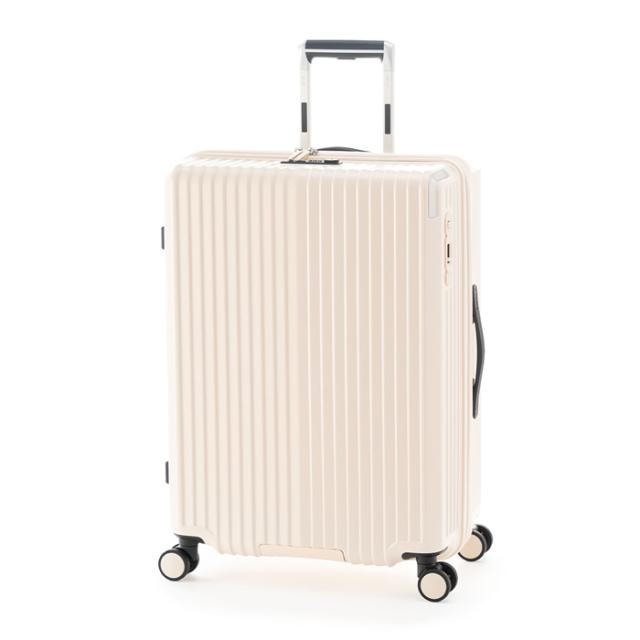 A.L.I ハードキャリーケース Solid Knight ソリッドナイト 5〜7泊 75L〜86L ALI-075-24W-MVN マットバニラ アジア・ラゲージ スーツケース 手荷物預け無料サイズ 拡張機能搭載 前輪ストッパー 10年保証の通販は 38,870円