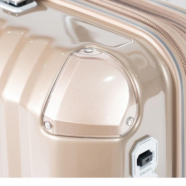 A.L.I ハードキャリーケース デカかるEdge 拡張タイプ 10泊以上 102L＋18L ALI-089-102-SG シャンパンゴールド アジア・ラゲージ スーツケース ジッパータイプ 拡張ファスナー機能 手荷物預け無料サイズ_6