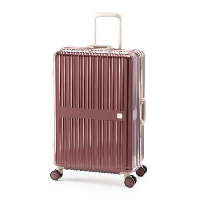 A.L.I ハードキャリーケース Dream Light ドリーム・ライト 5〜7泊 64L ALI-099-24-JRED ジュエリーレッド アジア・ラゲージ スーツケース 超軽量 極静音キャスター 手荷物預け無料サイズ