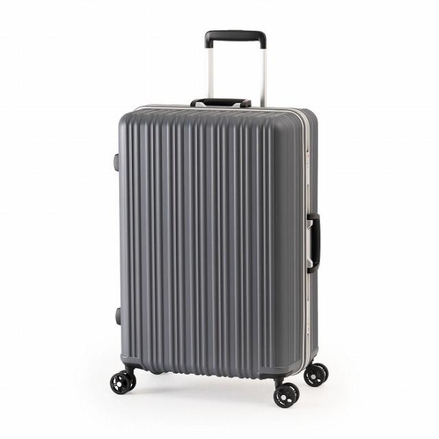 A.L.I ハードキャリーケース Magicalouis マジカルイス 4〜6泊 64L ALI-5088-24-MGY マットダークグレー アジア・ラゲージ スーツケース フレームタイプ 手荷物預け無料サイズ
