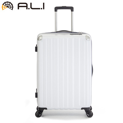 【送料無料】A.L.I ハードキャリーケース 6008 ALI-6008-24-WH ホワイト アジア・ラゲージ