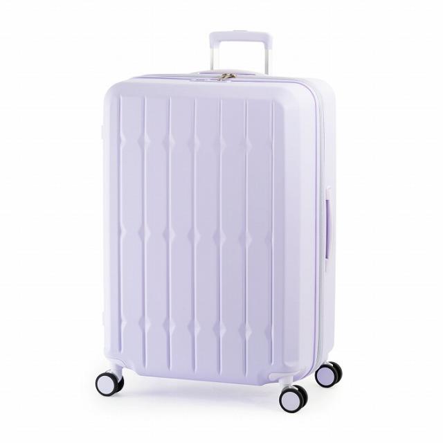 A.L.I ハードキャリーケース DrinkHolder and Suspension 7〜9泊 99L＋13L ALI-6030SD-28W-PL パステルラベンダー アジア・ラゲージ スーツケース ジッパータイプ ドリンクホルダー付き 拡張ファスナー機能