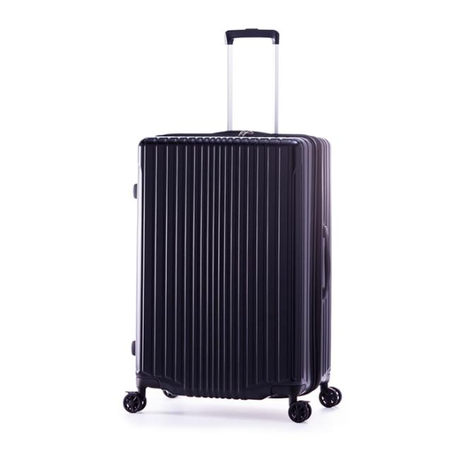 A.L.I ハードキャリーケース FILPake フィルパケ 5〜7泊 71L〜83L ALI-6060-24W-MBK マットブラック アジア・ラゲージ スーツケース 手荷物預け無料サイズ 拡張機能搭載 前輪ストッパー