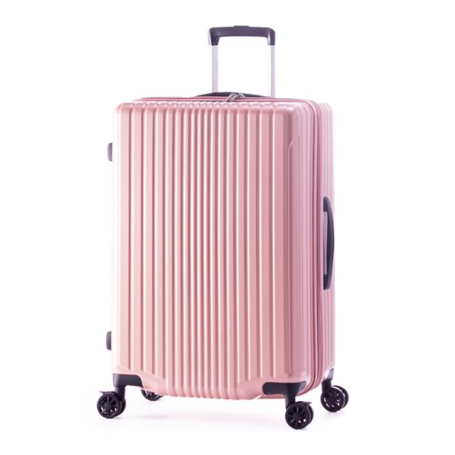 A.L.I ハードキャリーケース FILPake フィルパケ 10泊以上 100L〜114L ALI-6060-28W-ASCR アッシュコーラル アジア・ラゲージ スーツケース 手荷物預け無料最大サイズ 拡張機能搭載 前輪ストッパー