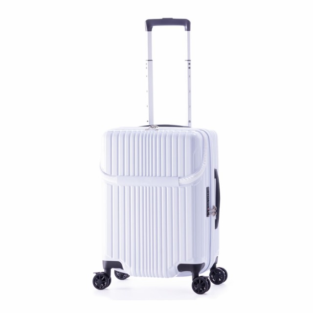 A.L.I ハードキャリーケース FILPake フィルパケ TopOpen 3〜4泊 39L ALI-6060TP-18-WH ホワイト アジア・ラゲージ スーツケース 機内持ち込みサイズ トップオープンタイプ 前輪ストッパーの通販は 17,266円