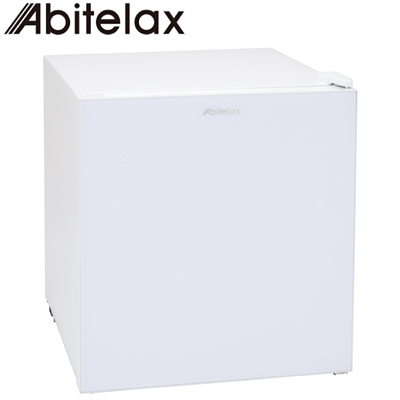 【送料無料】アビテラックス 冷蔵庫 45L 1ドア 右開き ガラス面ドア AR-45G ラメ入り ホワイトストライプ AR45G Abitelax