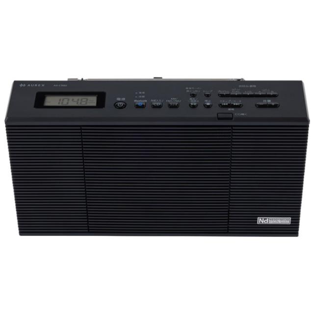 東芝 CDラジオ AUREX 声くっきり機能搭載 Bluetooth AX-CR80-K ブラック CDプレーヤー FM・AM 2WAY電源 AC100V 乾電池_1