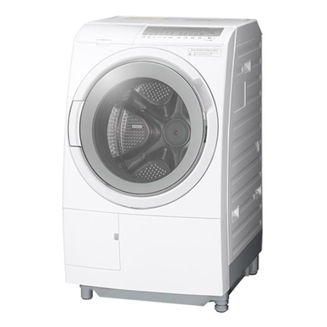 【配送＆設置無料】日立 ドラム式洗濯乾燥機 洗濯・脱水11kg 乾燥6kg 左開き ビッグドラム BD-SG110JL-W ホワイト