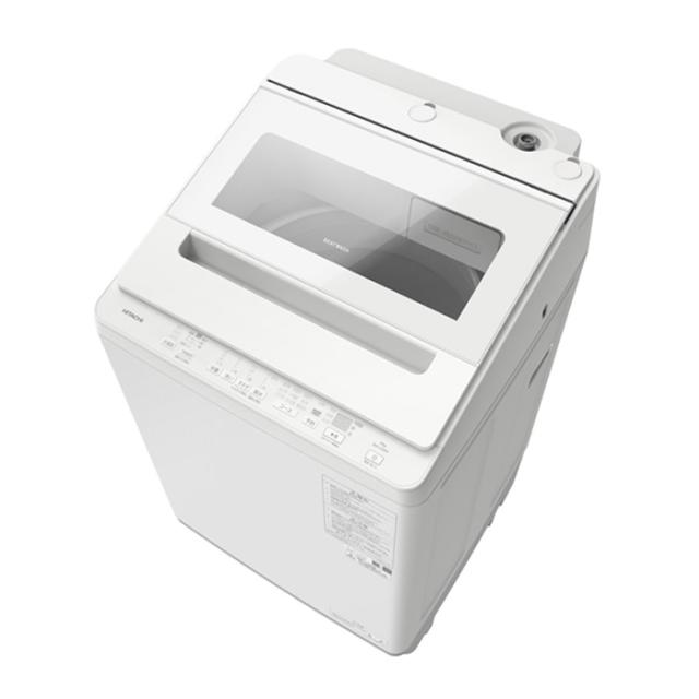 【即納】日立 全自動洗濯機 10kg ビートウォッシュ BW-V100M-W ホワイト タテ型 縦型 インバーター式 バスポンプ機能搭載 お風呂水