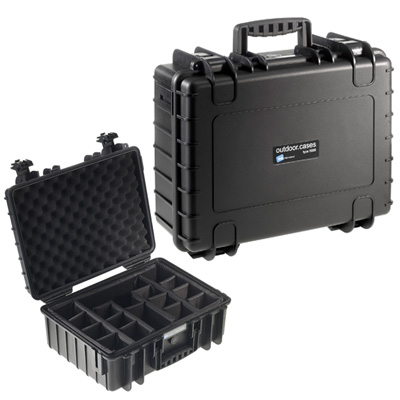 【送料無料】B&amp;W アウトドアハードケース タイプ5000RPD BK BW0008RPD ブラック