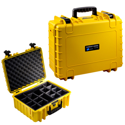 【送料無料】B&amp;W アウトドアハードケース タイプ5000RPD YELLOW BW0008YRPD イエロー
