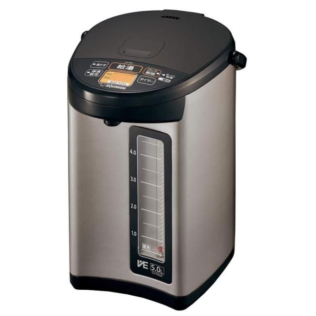 【送料無料】象印 5.0L 電気ポット マイコン沸とう VE電気まほうびん 優湯生 CV-RA50-XA ステンレス