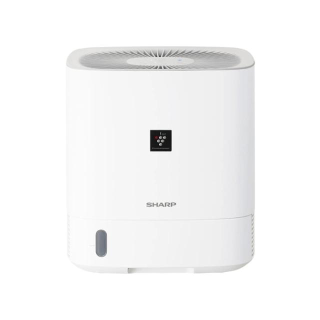 シャープ 衣類乾燥除湿機 デシカント方式 プラズマクラスター7000 CV-T60-W ホワイト系 コンパクト 小型 省スペース 消臭 カビ抑制 部屋干し