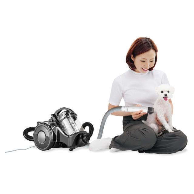 マルカン おうちサロン ペット用 掃除機DEトリミング DA-590 犬猫用品 猫用 犬用 ステンレス食器 USB給電_2