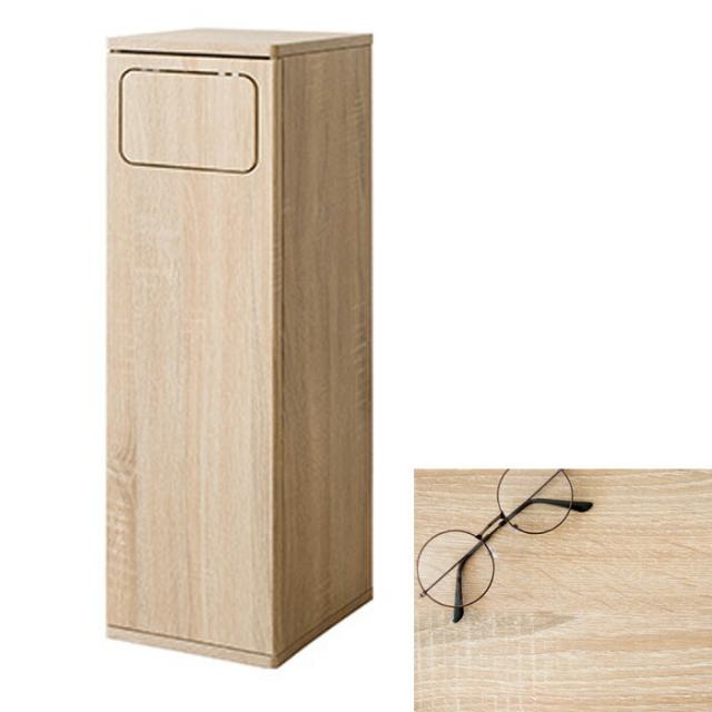 MIYATAKE ゴミ箱 45L プッシュ式 木製 ダストボックス Empro エンプロー 幅25cm スリム DB-800R-NT ナチュラル 宮武製作所の通販は 8,036円