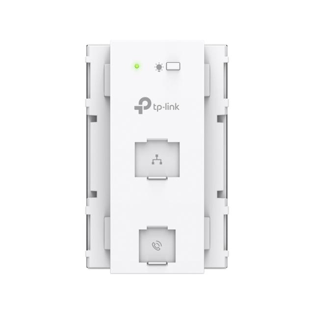 TP-Link AX1800 コンセント埋め込み型 Wi-Fi 6アクセスポイント EAP615-WE-V2