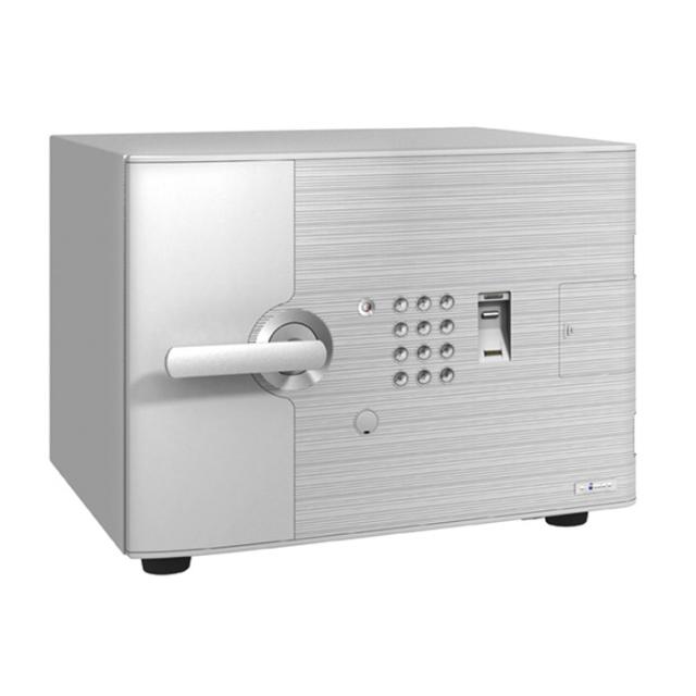 【送料無料】EIKO エーコー インテリアデザイン金庫 D-FACEシリーズ 2マルチロック式 eiko-DFS1-FE クールグレー