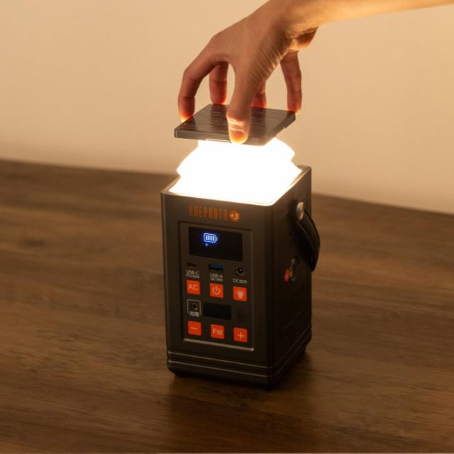 Solpa リン酸鉄バッテリー搭載 多機能ポータブル電源 ENEPORTA+3