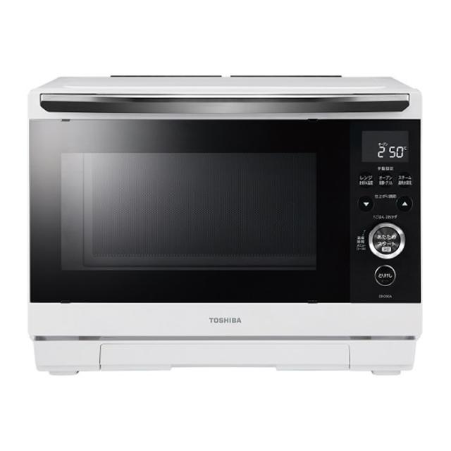 東芝 26L 過熱水蒸気オーブンレンジ 石窯ドーム ER-D90A-W ホワイト