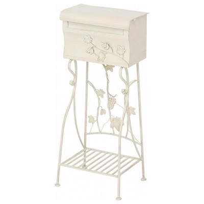 【送料無料】不二貿易 メールボックス グレープ WH2 組立品 fj-38175の通販は 8,125円