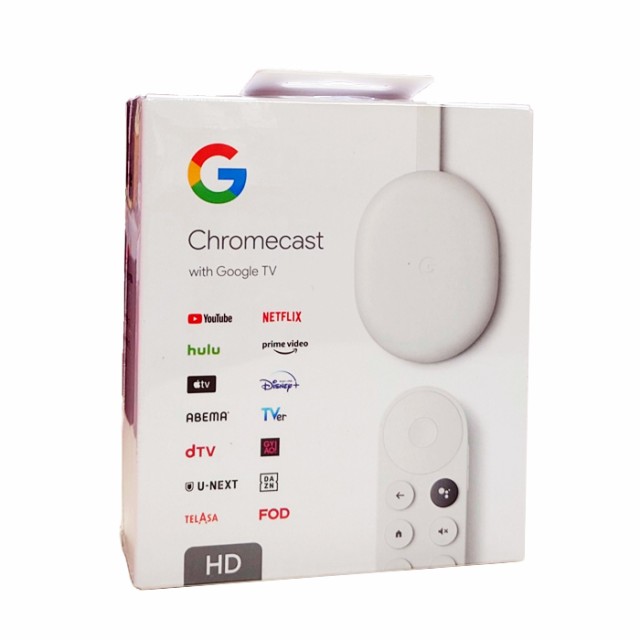 Buy the Google Chromecast with Google TV HD - Snow ( GA03131-AU