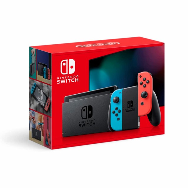 新品 任天堂 ニンテンドースイッチ Nintendo Switch 本体 HAD-S-KABAH Joy-Con(L) ネオンブルー/(R) ネオンレッドの通販は