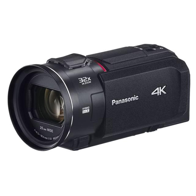 パナソニック デジタル4Kビデオカメラ HC-VX3-K レザーブラック Panasonic 高画質モニター 光学式手ブレ補正 高速AF 4K広角撮影 あとから映像編集
