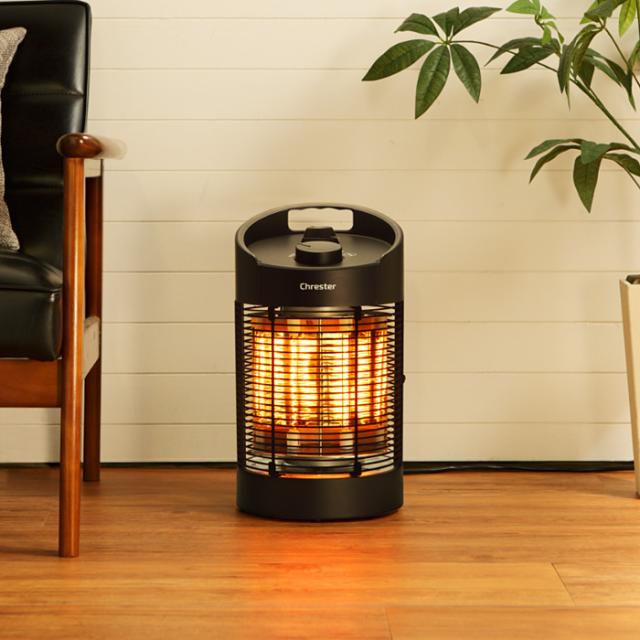 コンフォー クレスター カーボンヒーター 遠赤外線 最大600W ラウンドヒーター 屋外対応 100V HEAT-Z-061B_3