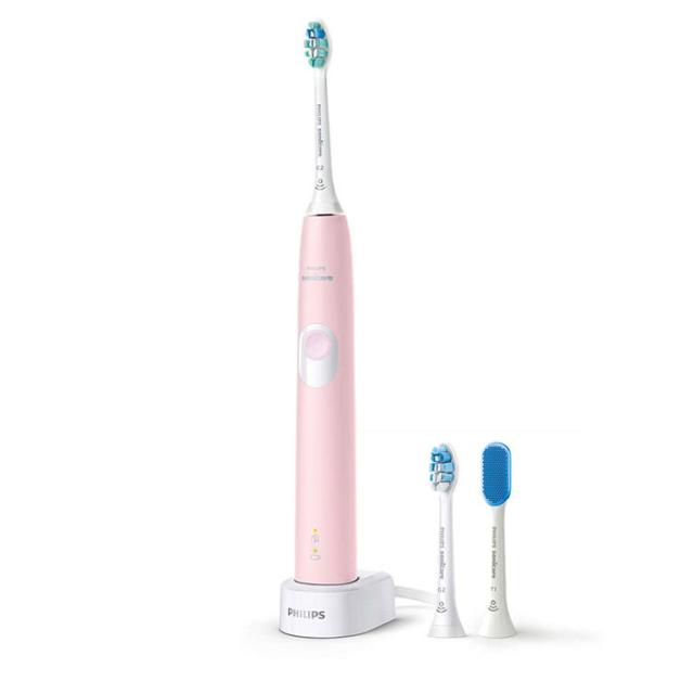 【送料無料】PHILIPS フィリップス 電動歯ブラシ ソニッケアー プロテクトクリーン HX6806-72 パステルピンク HX68
