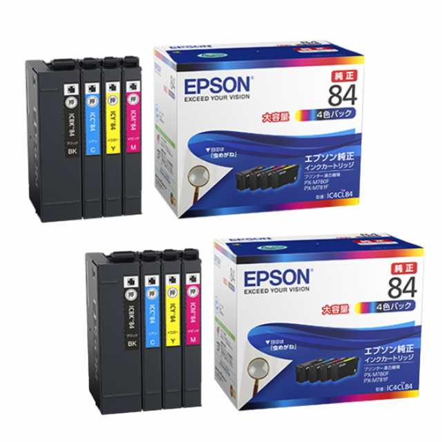 NEW格安】 EPSON IC4CL84 大容量 4色パック nUWmg-m85384879640 www