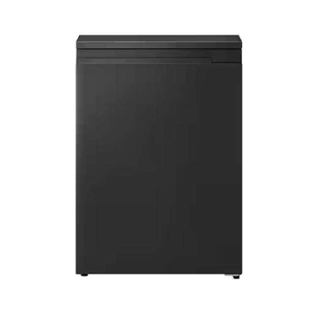 アイリスオーヤマ 66L 冷凍庫 右開き IUSN-7A-B ブラック 奥行スリム