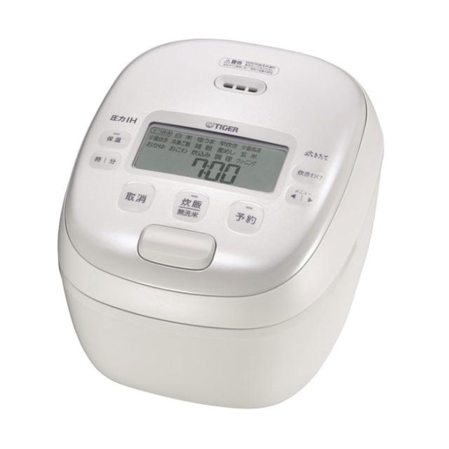 新品未使用 タイガー IH炊飯ジャー 炊きたて 1.0L 5.5合炊き JPE-B101-WM  TIGER JKT-V IH炊飯ジャー炊きたてみんなのtacook 未使用品 IH炊飯