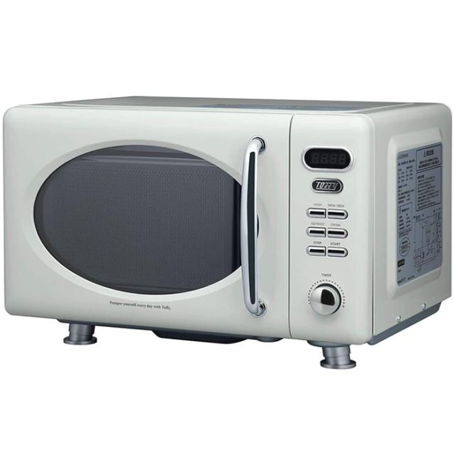 【送料無料】Toffy トフィー 17L 単機能 電子レンジ K-DR1-AW アッシュホワイト ラドンナ