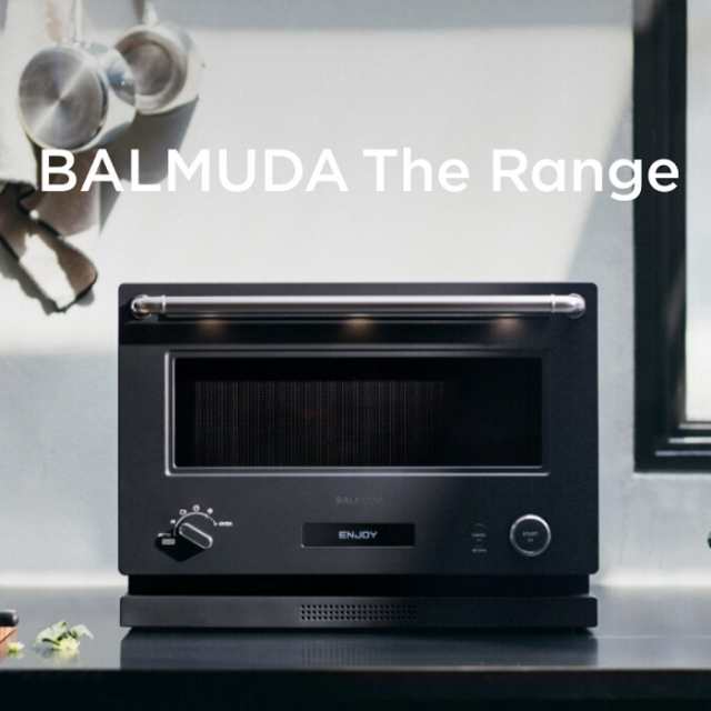 バルミューダ オーブンレンジ BALMUDA The Range 20L K09A-BK ブラック