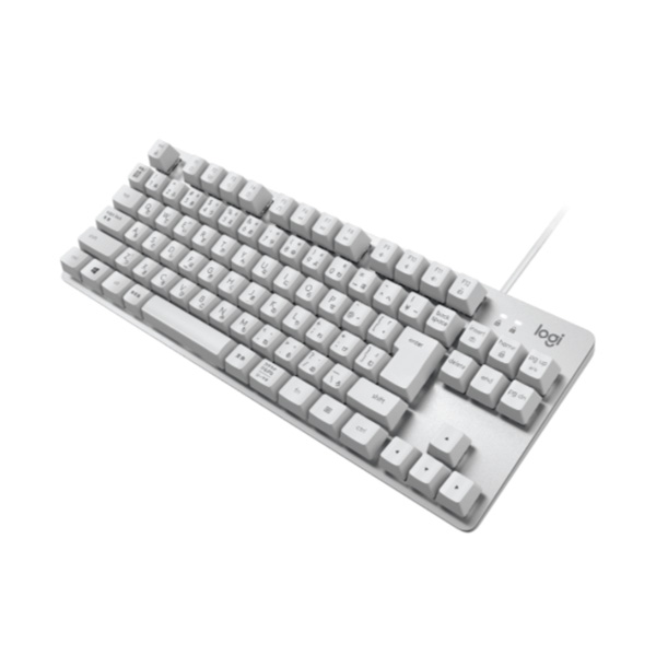 【送料無料】ロジクール キーボード K835 TKLメカニカル K835OWB オフホワイト/シルバー TTCブルー