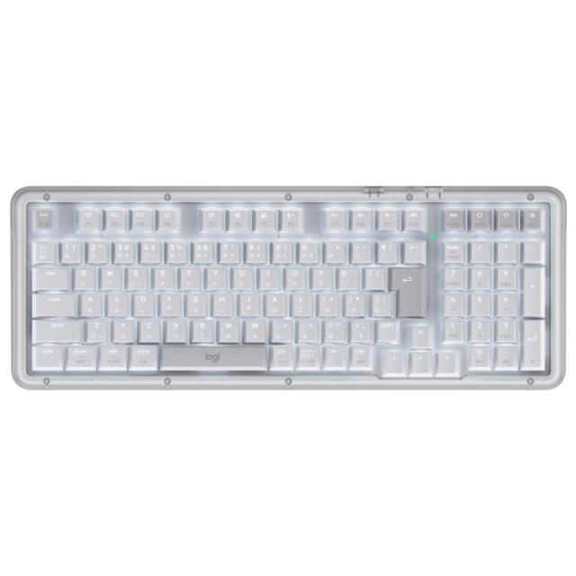 logicool メカニカルキーボード Alto Keys K98M ロジクール UniCushionガスケット構造 K98MOW オフホワイト メカニカル キーボード
