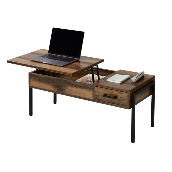 送料無料】JKプラン リフトアップテーブル 昇降 リビングテーブル KKS