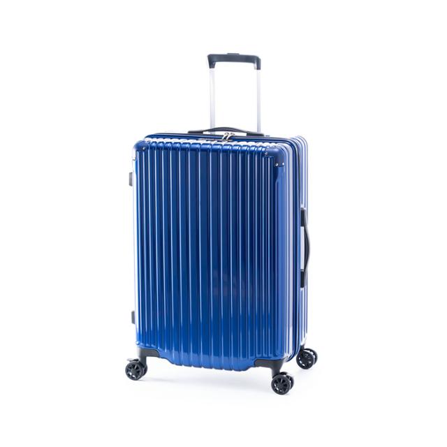 A.L.I ハードキャリーケース MAXsTOP 5〜7泊 70L MAXSTOP-24-NV ネイビー アジア・ラゲージ スーツケース 手荷物預け無料サイズ 前輪ストッパー YKK社製ジッパー