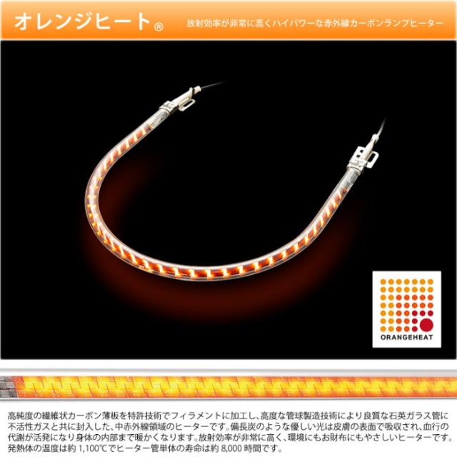 METRO こたつ用 取替ヒーター 500W オレンジヒート 遠赤外線 ファン