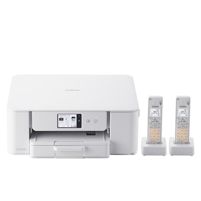 ブラザー プリンター PRIVIO プリビオ A4インクジェット複合機 MFC-J742DWN ホワイト brother FAX 電話 子機2台 コピー プリント スキャン Wi-Fi 簡単設定