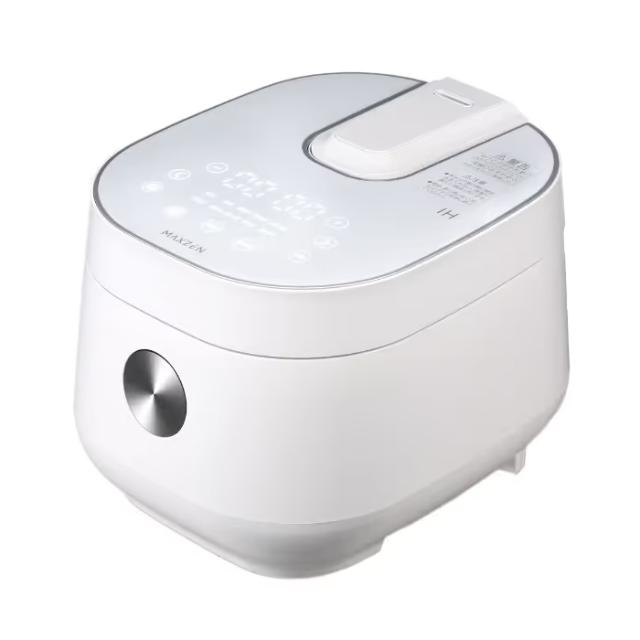 マクスゼン 4.0合炊き IH炊飯器 IHジャー炊飯器 MIH-TX401-WH ホワイト 無洗米 4合 4.0合 二人暮らし 早炊き 保温 予約 玄米 四合炊き シンプル 炊飯ジャー