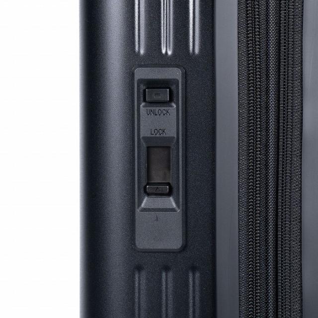 A.L.I ハードキャリーケース MAX BOX Tall Type 縦長タイプ 10泊以上 100L＋14L MX-8011TL-28W-MBK マットブラック アジア・ラゲージ スーツケース ジッパータイプ 拡張ファスナー機能 手荷物預け無料サイズ_7
