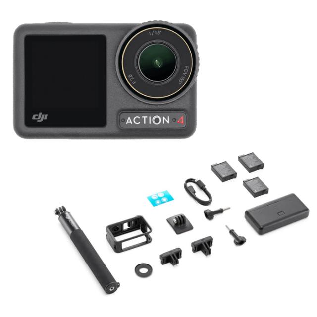 DJI アクションカメラ Osmo Action 4 アドベンチャーコンボ OSMO
