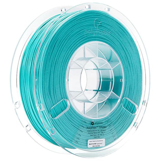 Polymaker PolyFlex TPU90 フィラメント (1.75mm, 0.75kg) Teal ティール 3Dプリンター用 PD02005 ポリメーカー