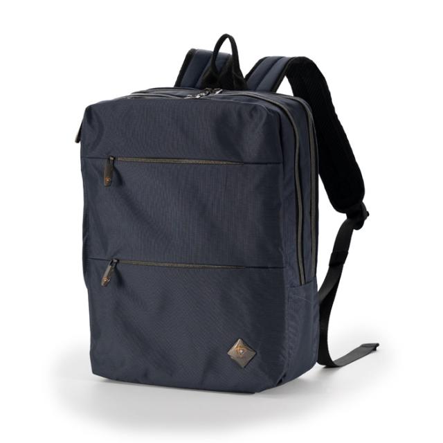 【送料無料】A.L.I 軽量・撥水デイパック 14L 14インチPC収納可 PLT-002-NV ネイビーの通販は