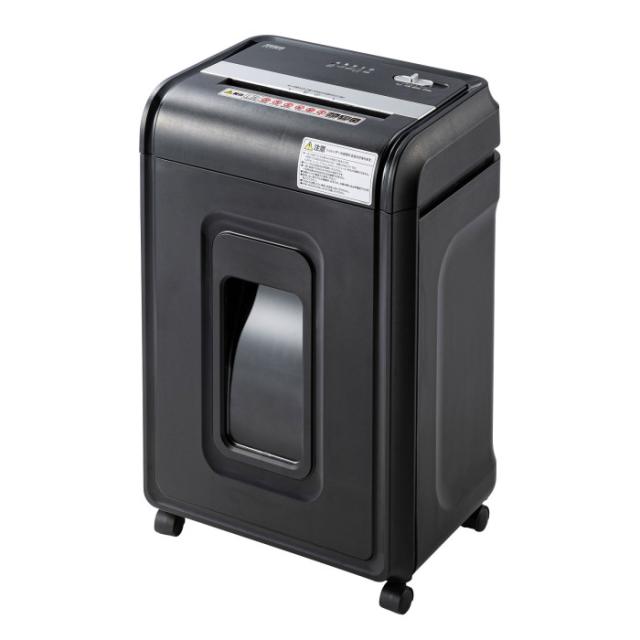 サンワサプライ 電動シュレッダー ミニクロスカット 60分連続細断 PSD-C6018